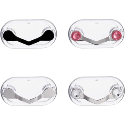 Fashion Magnetic Hang Eyeglass Holder Clip Brooch Pin Multifunction Magnet Sunglasses Headset Line Clips Clothes Clip Buckles