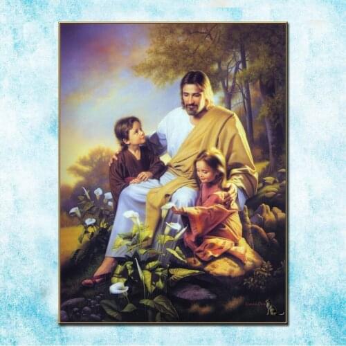 Jesus Christ Motivational Art Silk Poster Canvas Print 13x18 24x32 Inch-003