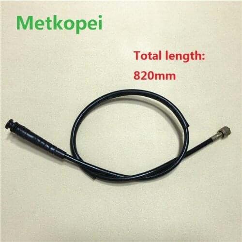 Motorcycle CG125 ZJ125 WY125 speedometer cable wire line for Honda 125cc CG ZJ 125 speedo meter transmission parts length 82cm