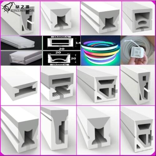 Neon Led Light DC12V 24V WS2812B IP67 Waterproof SK6812RGBW Tube Flexible Silica Gel Soft Lamp WS2811 WS2813 RGBCCT