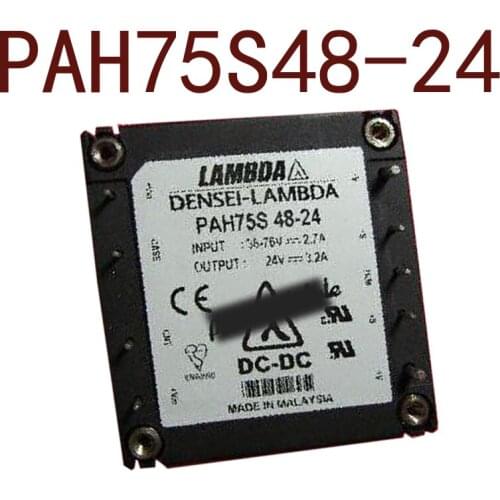 Original-- PAH75S48-24 input48V-output24Vwatt75W 3.2A DC/DC 1 year warranty ｛Warehouse spot photos