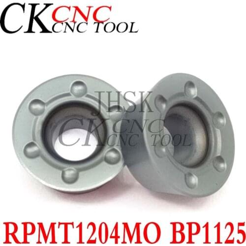 RPMT1204MO BP1125 RPMT 1204MO indexed Carbide milling Inserts turning tools CNC Lathe cutter face milling blades RPMT