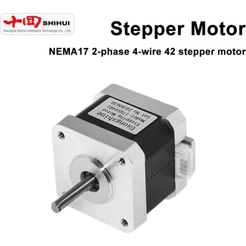 NEMA17 42 Stepper Motor HS4401 Two-phase Four-Wire 1.8 Degrees 1.5A Length 38mm For 3D Printer CNC Kit