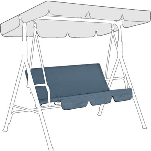 Outdoor Seat Replacement Swing Cover Chair Universal Waterproof Patio Hammock Swing Cushion Chair Seat Cover Sunproof Durable