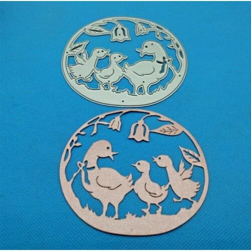Duck Metal Cutting Dies Stencil DIY Scrapbooking Album Paper Card Template Mold