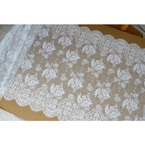 Width 70cm High-grade export mesh yarn eyelash lace designer fabric DIY wedding table decoration accessories