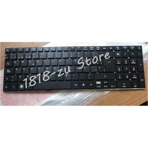 YALUZU Spanish laptop Keyboard For Acer Aspire ES1-512 ES1-512-P9GT E5-721 Black SP or Latin LA