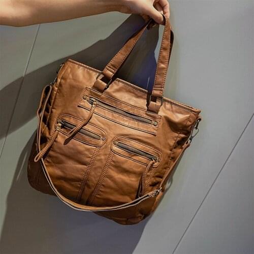 Women Bags Female 2021 Crossbody Bag Pu Leather Messenger Bag Shoulder Bags Designer Bags Luxury Letter Casual Tote Fashion Hand
