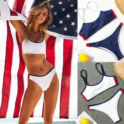 Womens Swimsuit Sexy Bikini Separate Solid Color Bathing Suits Fashion Summer Beach Clother Womens Swimwear 2021 New M067