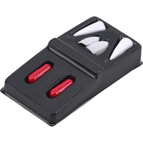 DIY Denture Props Environmentally Friendly Plastic Vampire Halloween Costume Props Party Festive Teeth Houndstooth Props