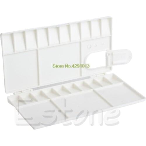 25 Grids Grand Peinture Art Plateau Artiste Huile Aquarelle Palette plastique Drop Shipping Support
