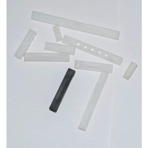 30pcs plastic Pillar column bracket rc car bracket robot ship four six axis aircraft diy toys parts model accessories baby toy