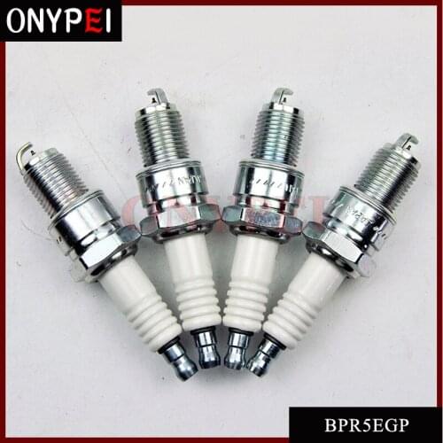 4 pcs BPR5EGP 7082 Laser Iridium Spark Plug Fit Kia Hyundai Chrysler Dodge BPR5EGP/7082