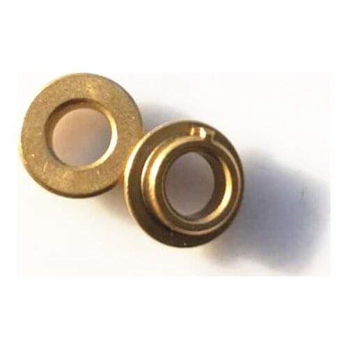 5PCS Flanging Oil Bearing Powder Metallurgy Oil Copper Bushing Guide Sleeve With Stepped 8X12X5mm