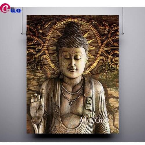 5D Diamond Embroidery Needlework Kit "Religious Buddha" Diy Square/Round Diamond Painting Cross Stitch Home Decoration Gift