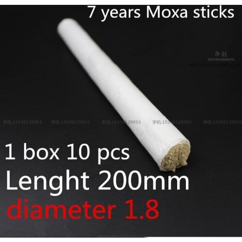 7 years handmade gourmet Moxa tube medical Moxibustion Stick set Chinese old methods Moxa Stick Moxa-wool moxibustion 18* 200mm