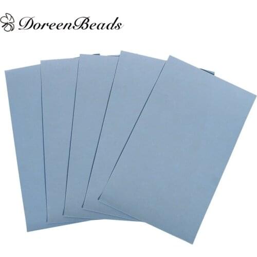 DoreenBeads Silicone Resin Mold Jewelry Tools Sandpaper Rectangle DIY Tools 2000 Grit 23cm(9") x 14cm(5 4/8"), 1 Sheet