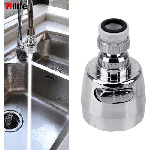 HILIFE Faucet Extended Boost Bubbler Kitchen Bathroom Water Saver High Pressure Nozzle Splash-Proof Tap Universal