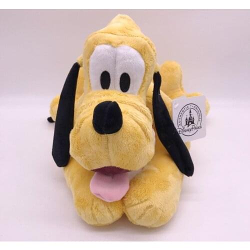 Original Disney Anime Cartoon Classic Role Pluto the Pup Plush Stuffed Toy Doll 40cm High Quality Christmas Gifts For Children