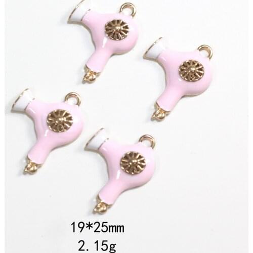 Novelty Earrings Korean Earrings Weird Jewelry Dripping Hair Dryer Alloy Jewelry Accessories Rubber Band Earring Pendant Pendant