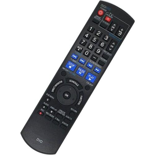 New Replaced Remote Control For Panasonic DVD Recorder Player DMREZ485V DMR-EZ485V DMREZ485VK DMR-EZ485VK