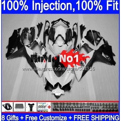 OEM For SUZUKI GSXR-750 GSXR600 GSX-R750 2008 2009 2010 Grey white 17MC.151 GSXR-600 K8 GSXR750 GSXR 600 750 08 09 10 Fairings