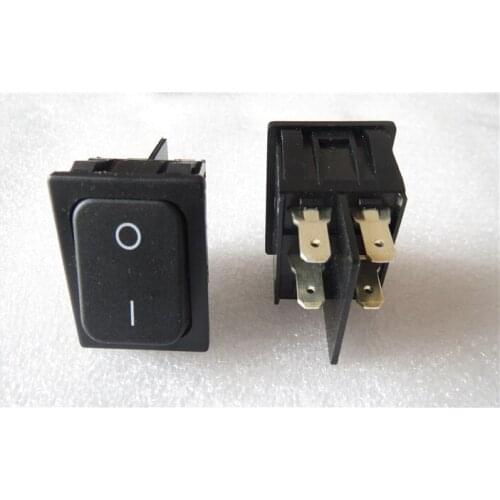 Original New 100% 1832 waterproof and dustproof rocker switch 4pin 2gear rocker power switch 6A 250V