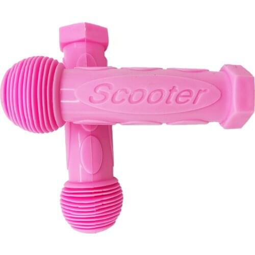 Rubber Scooter Handlebar Grips Colorful Antiskid Handle Grip for Children Kids Bike Bicycle Skateboard Scooter Accessories