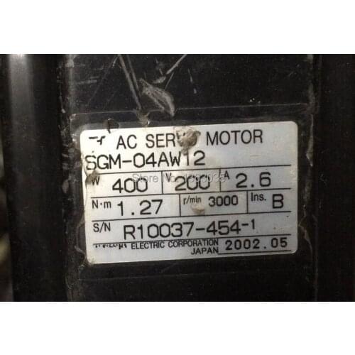 SGM-04AW12 Servo motor tested working