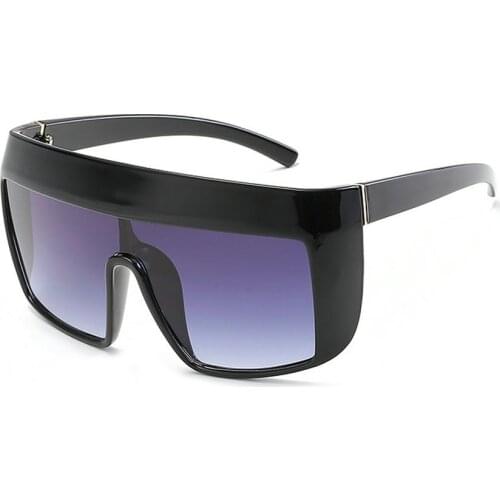 MINCL/2018 super large integrated lens matte frame sunglasses cool men large outdoor eye protection UV400 LXL