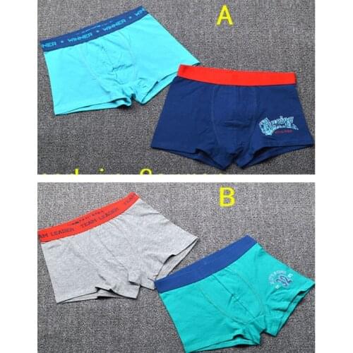 4Packs BOYS TRUNK Germany brand kids child panties top quality boxers cotton pants Pattern shorts children sport underwear 4-11Y
