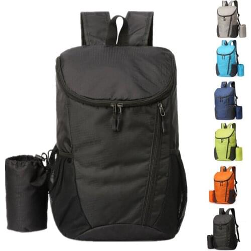 Waterproof Foldable Outdoor Sports Backpacks Hiking Camping Climbing Travel Backpacks For Mens Lightweight Trekking Rucksacks