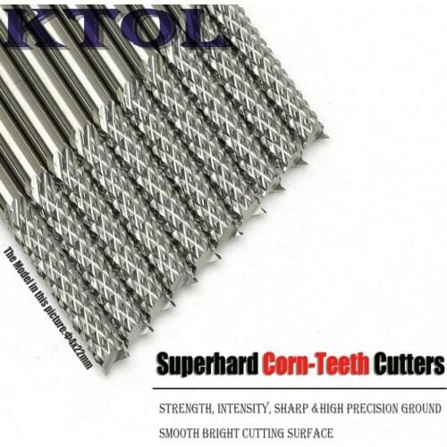 10pcs 4x22mm PCB Tools, Wood Cutting Bits Drill Milling Cutter for Clean Machining Printed Circuit Board,HDF,Fiberglass,Shell