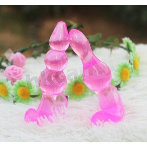 2pcs/set nightlife Anchor Butt Plug unsex Jelly bullying backyard sex Anal plug Mini Adult Toy prostate massager