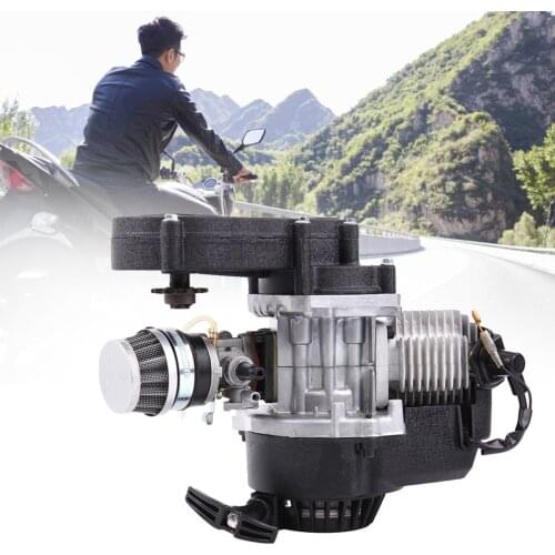 49cc 2-stroke Racing Engine Pull Start Carburetor Transmission Air Filter Mini Motor Pit Dirt bike Quads Atv Motorcycle