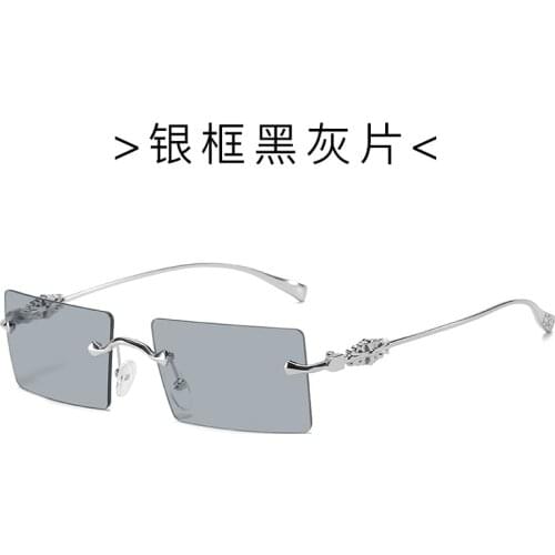 2021 Retro Sunglasses Women Brand Designer Fashion Sun Glasses Shades Baroque style frameless Lens Men Frameless Eyeglasses Uv
