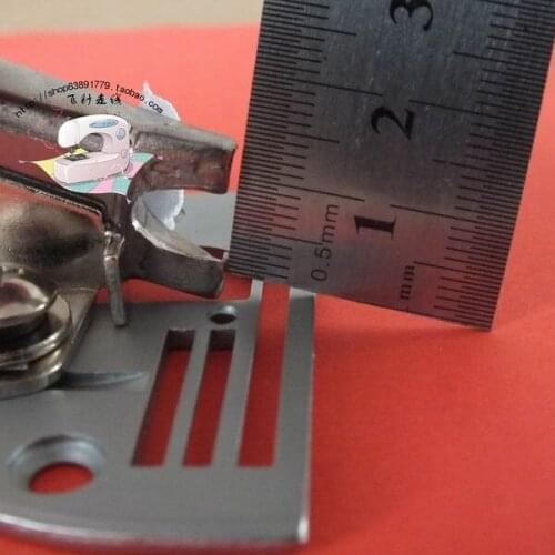 Industrial sewing machine accessories flat thick pull cylinder binder for leading 4CM width of cloth edge piping foot