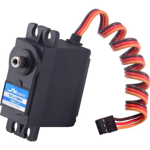 JX Servo PS-5521MG 20KG Large Torque Metal Gear Standrd Analog Servo for RC Car Robot Plane RC Scaler Model Parts