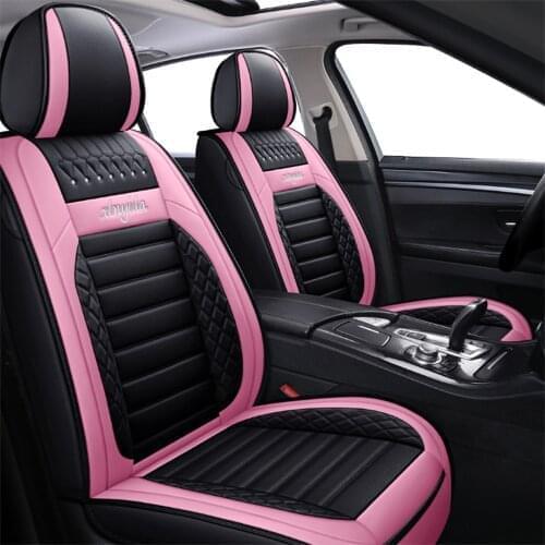 Leather Car Seat Cover for Skoda Kodiaq Rapid Spaceback Octavia 2012 Fabia 2 Felicia Karoq Seat Covers Car Interior Accessories