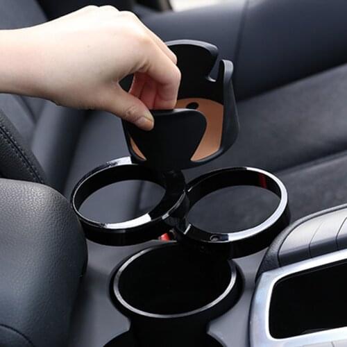 5 in 1 Multi-functional 360 Degree Rotatable Car Cup Holder Drink Bottle Stand Cellphone Coins Keys Organizer