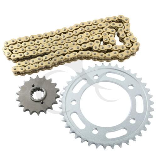 Motorcycle Front Rear Sprocket And Chain Set For HONDA CB 1100 SF ELEVEN 2000-2002 2001