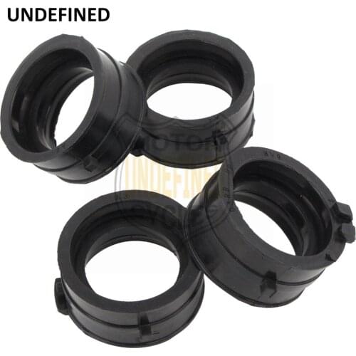 UNDEFINED Motorcycle For HONDA CBR600F2 1991 1992 CBR600F3 1995 CBR600SJR 1996 Carburetor Intake Flange Boot Set Manifold DDD26