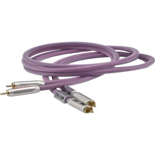 OCC RCA Single Crystal Copper Flagship Audio Signal Interconnect Cable CD Power Amplifier Iink Line Hifi The new Shitaka