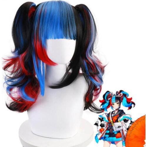 Anime 50CM Sei shonagon Cosplay Wig Game Fate Grand Order FGO Archer Wig Synthetic Women Hair Kiyohara no Nagiko Sei shonagon