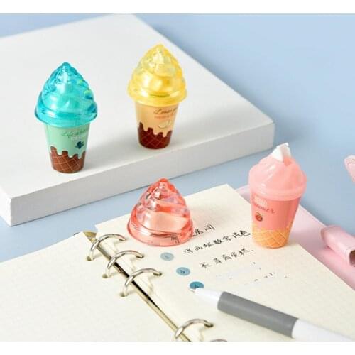 Random Color Cute Scrap-booking Note Taking Marking Correction Tape Universal Correcting Roller Easy to Use for Office