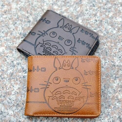 Studio Ghibli My Neighbor Totoro Embossing Coin PU Leather Wallet Purse Bag Holder Layer Cool Hot 11.5cm 6STYLE