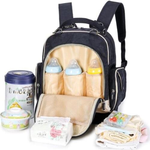 SUMMER Baby diaper Backpack Travel Fashion baby bag Multifunction Mummy Bag for stroller Large baby diaper bags Nappy Bags