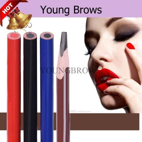 Waterproof Eyebrow Pencil Black Red and Brown