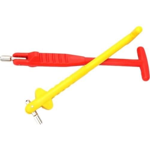 2Pcs Car Truck Vehicle Tire Tyre Valves Stem Core Remover Puller Rod Repair Tool Car Remover Tire Repair Tools