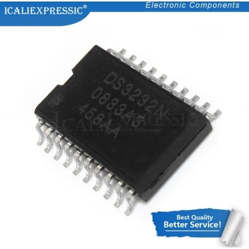 2PCS DS3232SN SOP20 DS3232 SOP DS3232N SOP-20 SMD Extremely Accurate I2C RTC with Integrated Crystal and SRAM